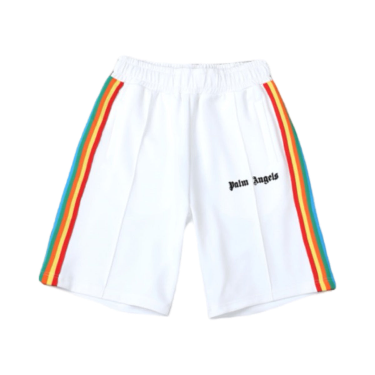 Palm Angels Short White Raimbow Bands