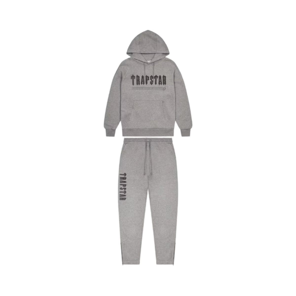 Trapstar Tracksuit Decoded Chenille Hood II Grey