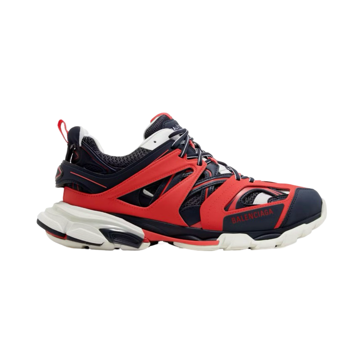 Balenciaga Track LED Red & Black