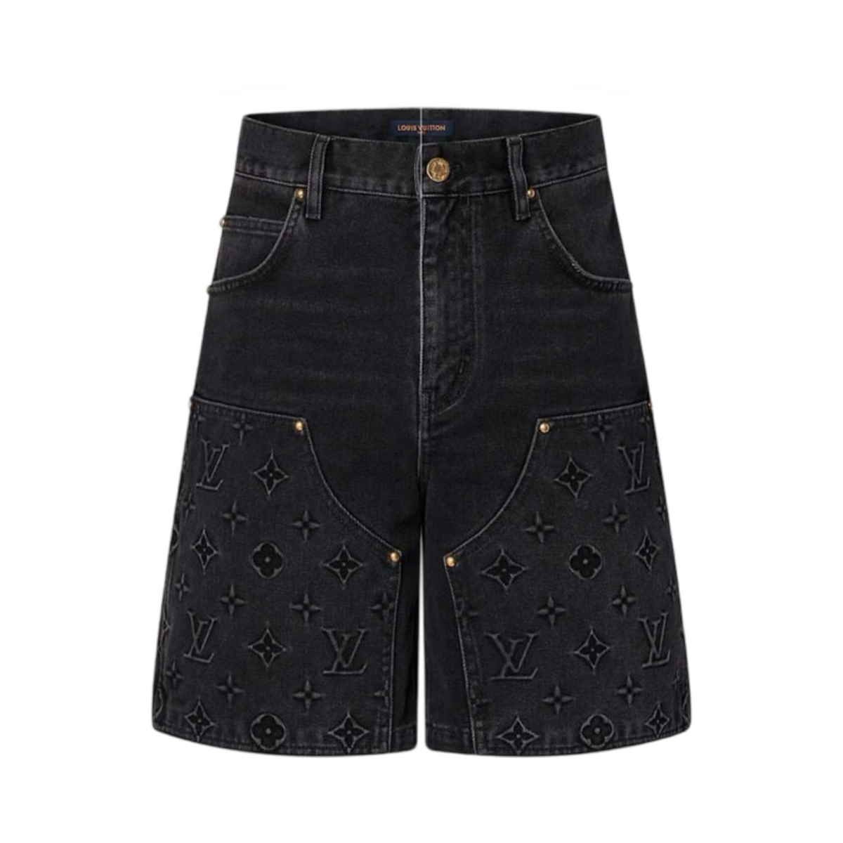 LV Denim Shorts
