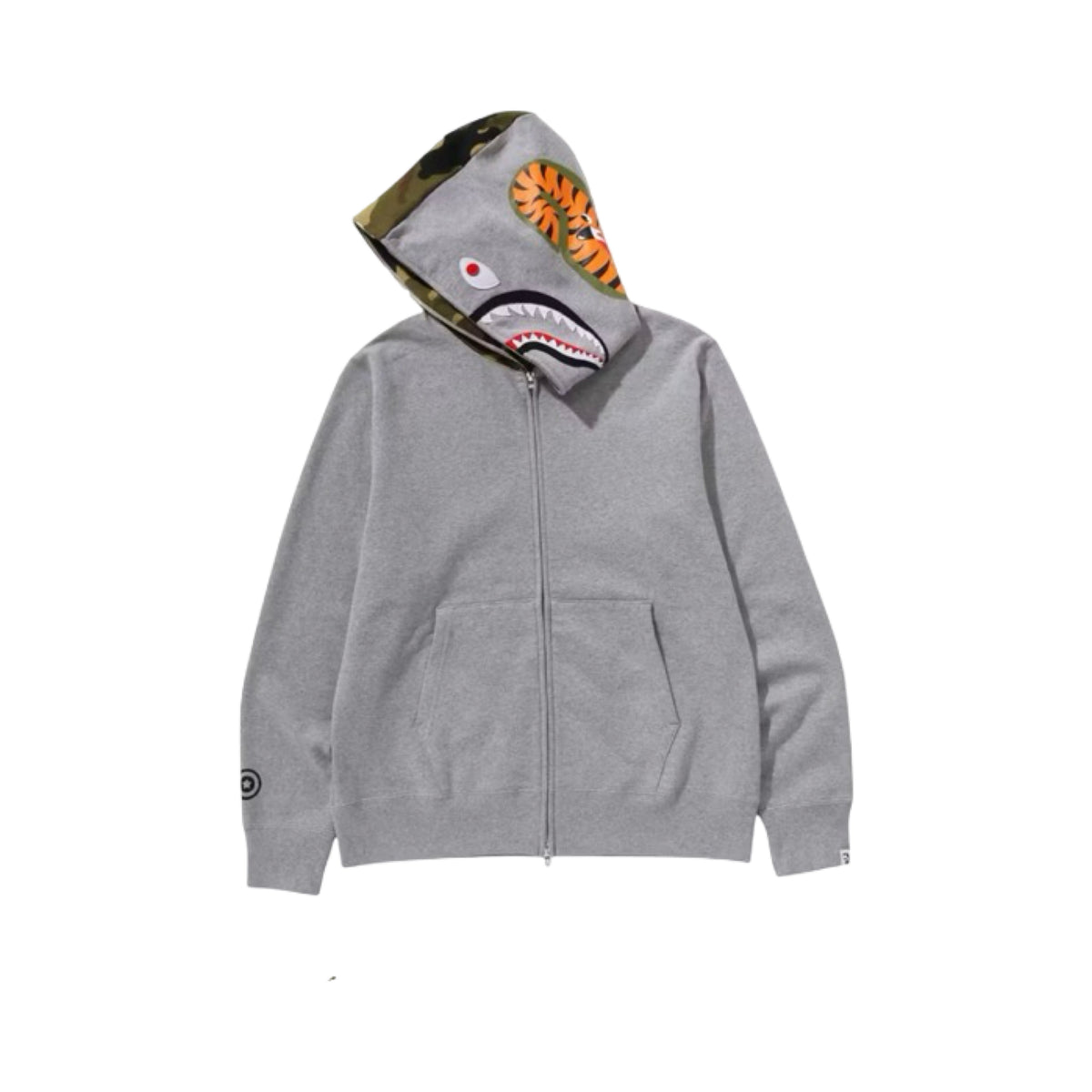 Bape Hoodie Grey
