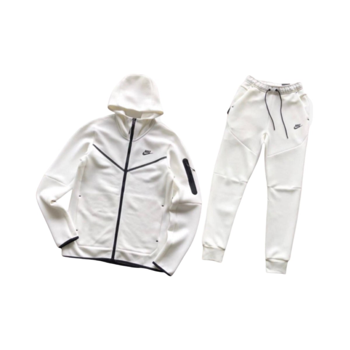Nike Tech Tracksuit White