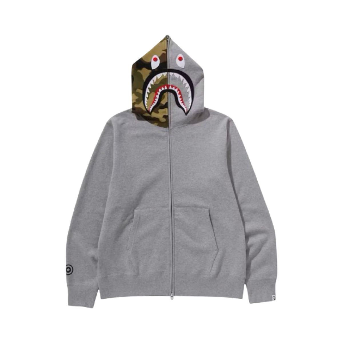 Bape Hoodie Grey