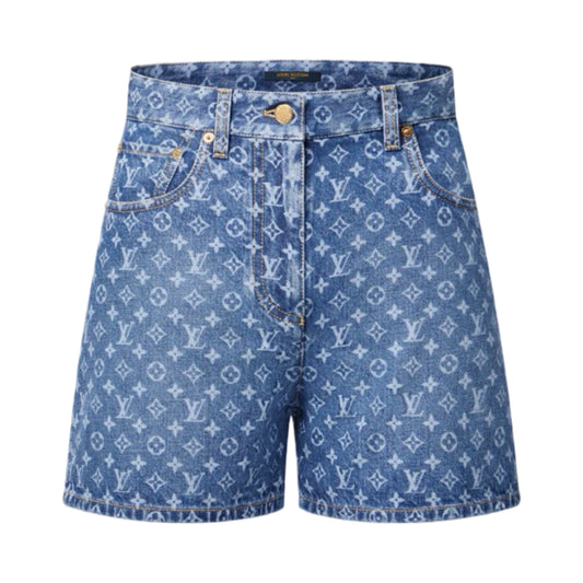 LV Denim Shorts