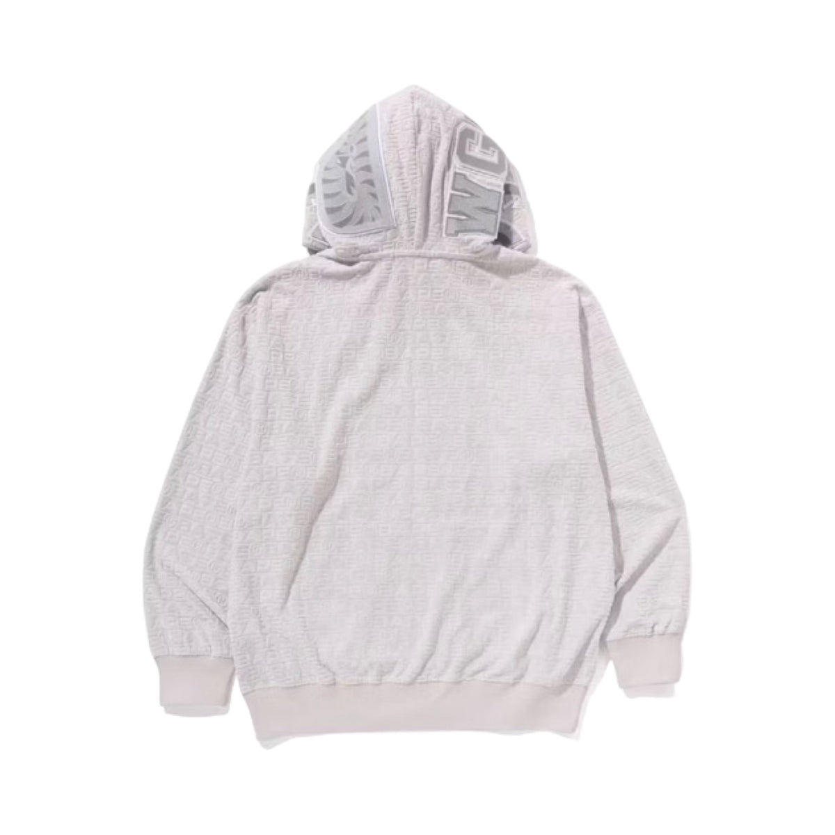 Bape Hoodie Shark Total Grey