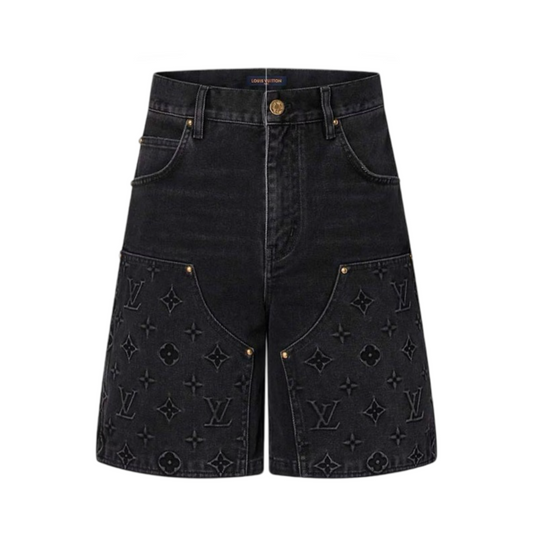 LV Denim Shorts
