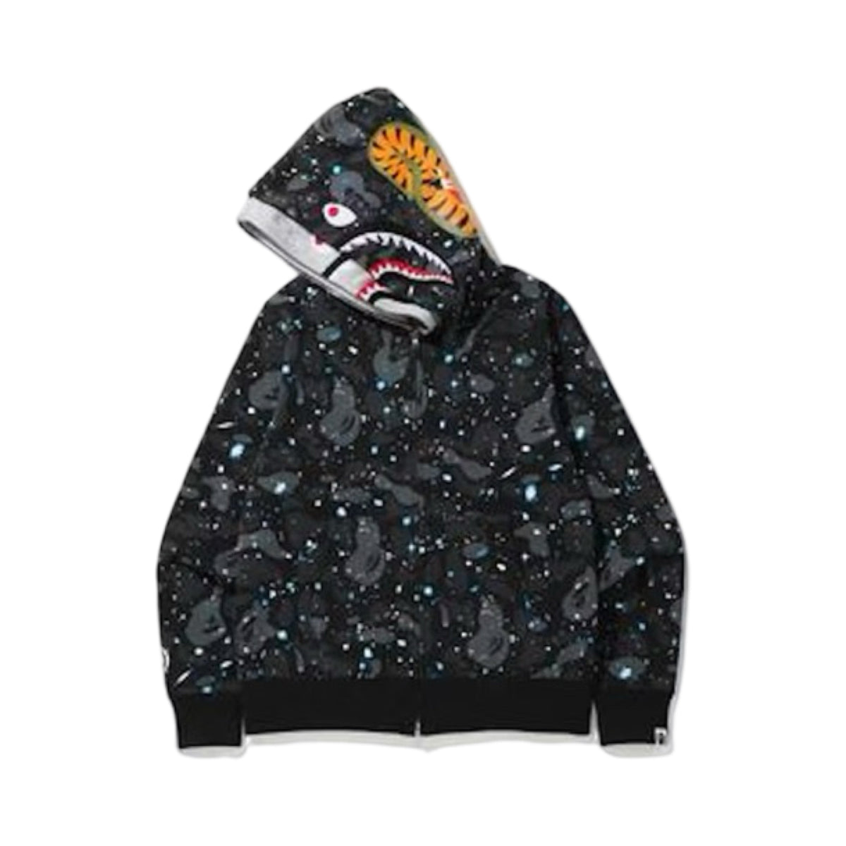 Bape double Hoodie Space Shark Camo