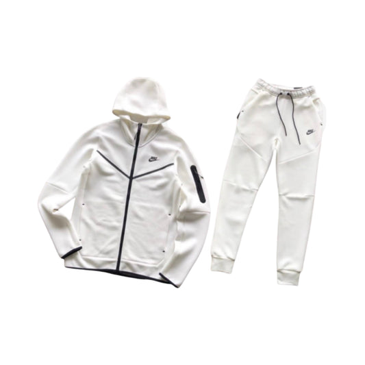 Nike Tech Tracksuit White