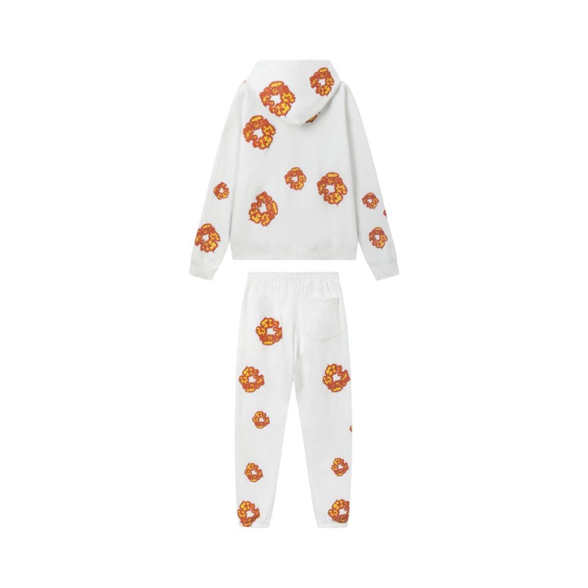 Denim Tears Tracksuit Fire White