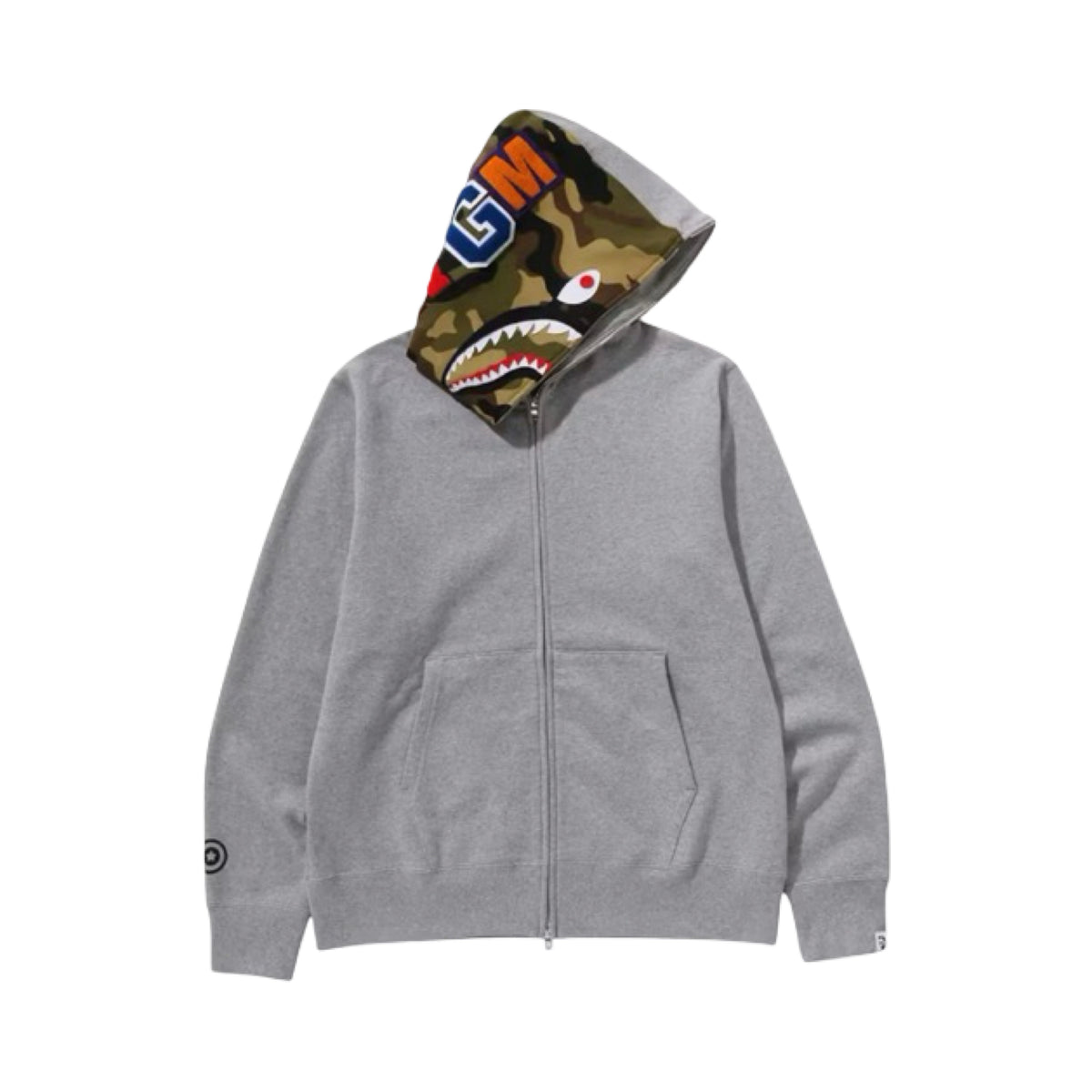 Bape Hoodie Grey