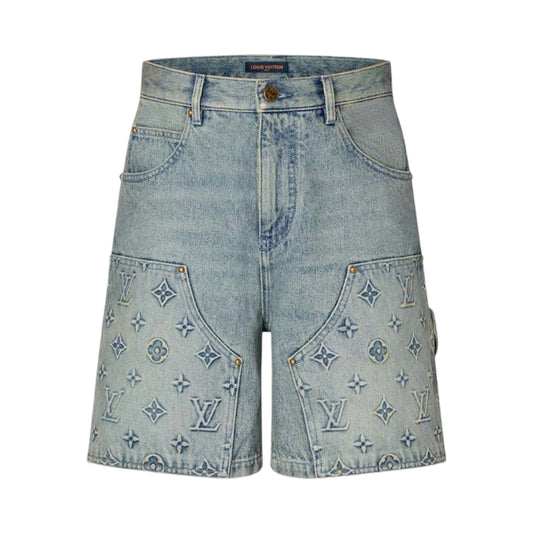 LV Denim Shorts