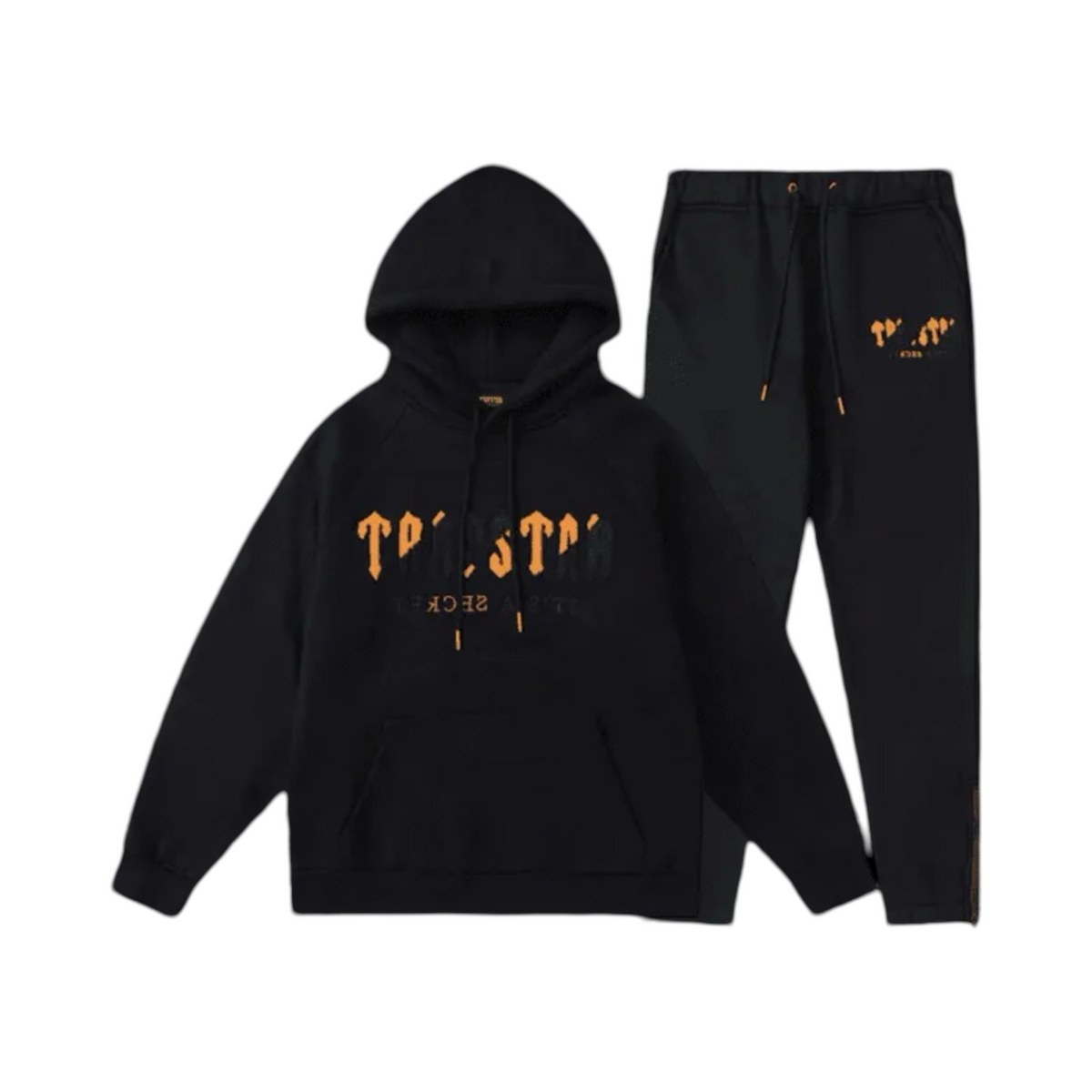 Trapstar Tracksuit Orange&Black